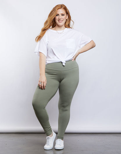 Plus Size Easy Does It Leggings