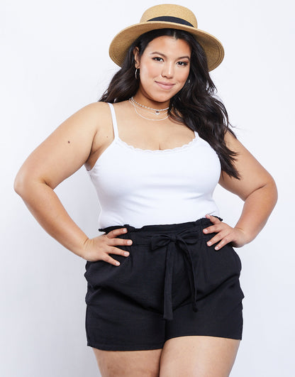 Plus Size Simple And Sweet Tank